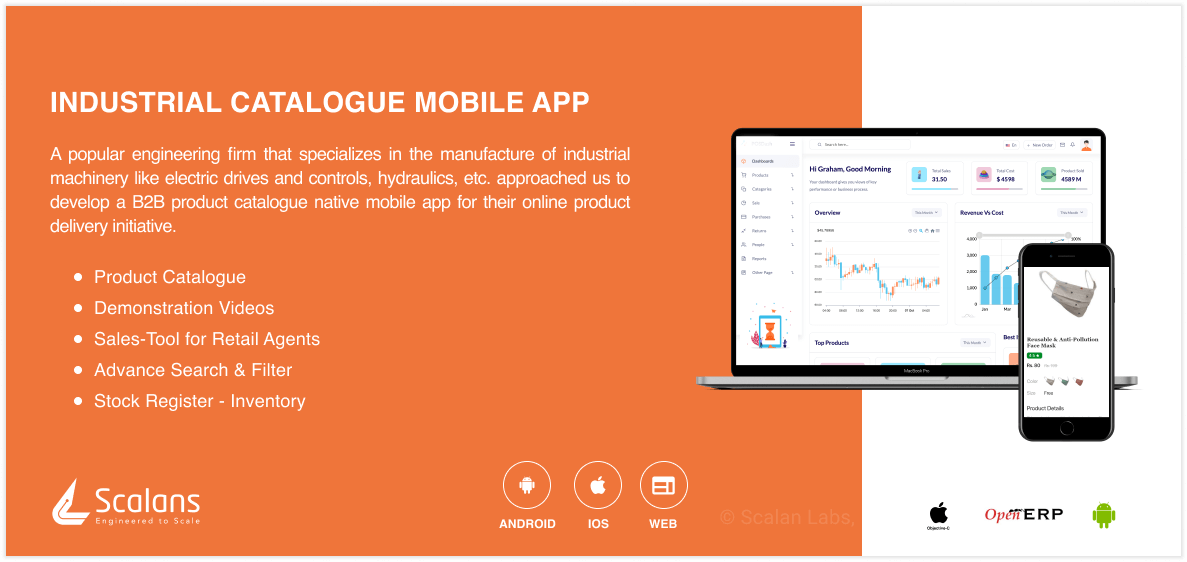 Industrial Catalogue Mobile Apps