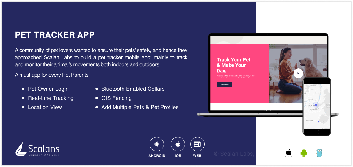 Pet Tracker Mobile App